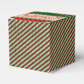 Favor Box "CHRISTMAS KNIT" Gift Box フェイバーボックス (正面サイド)