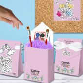 Favor Box Color-Your-own Easter Vibes! フェイバーボックス