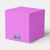 Favor Box Cube (ピンクフラワーミックス) RFPMDesigns 2024 フェイバーボックス (裏面サイド)