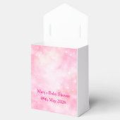 Favor Box-Editable Pink Chinoiserie Favor Box フェイバーボックス (オープン)