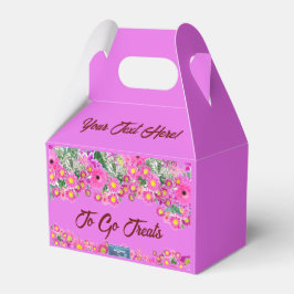 Favor Box hand 2(ピンクフラワーミックス)RFPMDesigns 2024 フェイバーボックス