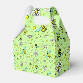 Favor Box Happy spring フェイバーボックス (裏面サイド)