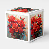 Favor box - The Red Roses アートワーク フェイバーボックス (正面サイド)