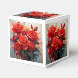 Favor box - The Red Roses アートワーク フェイバーボックス