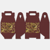 Favor box-Velvet Wine コレクション フェイバーボックス (見開き)