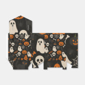 Favor box with Halloween pattern image フェイバーボックス (折り畳みなし)