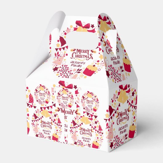 favor boxes フェイバーボックス (正面サイド)