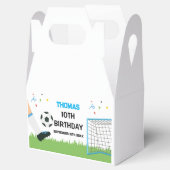 Favor Boxes Futbol Soccer Birthday boy party  フェイバーボックス (オープン)