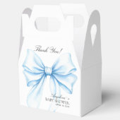 Favor Boxes thank you Baby Shower. フェイバーボックス (オープン)