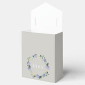 Favor boxes with bows, Elegant favor boxes フェイバーボックス (オープン)