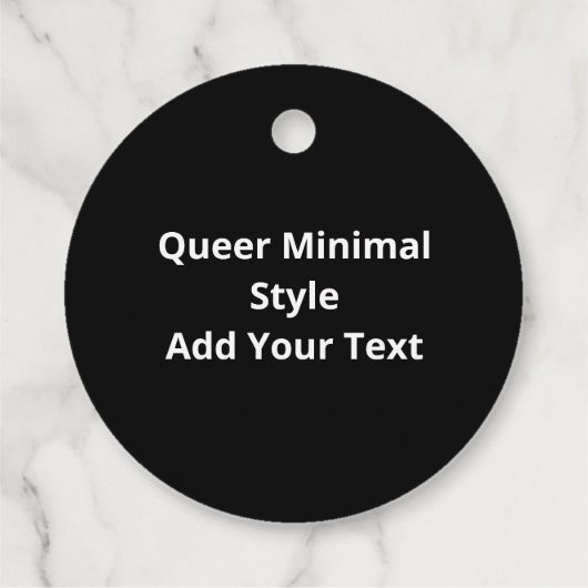 Favor Tags フェイバータグ (裏面)