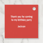 Favor Tags フェイバータグ (裏面)