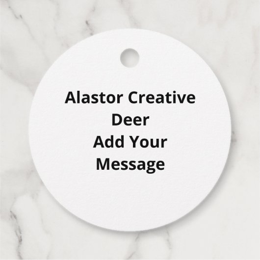 Favor Tags フェイバータグ (裏面)