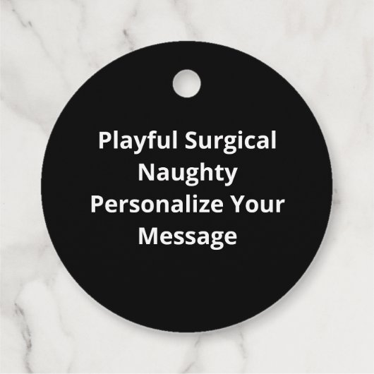 Favor Tags フェイバータグ (裏面)