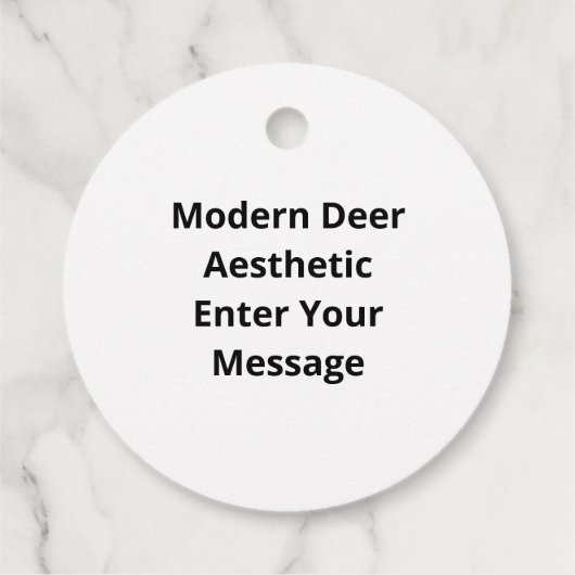 Favor Tags フェイバータグ (裏面)