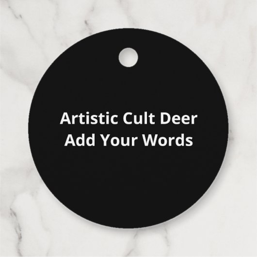 Favor Tags フェイバータグ (裏面)