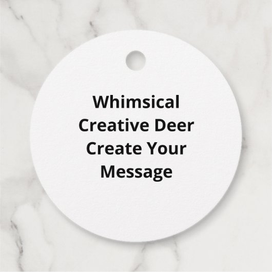 Favor Tags フェイバータグ (裏面)