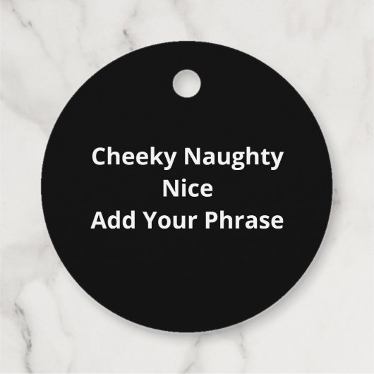 Favor Tags フェイバータグ (裏面)