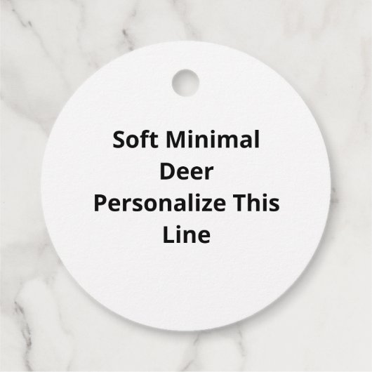 Favor Tags フェイバータグ (裏面)