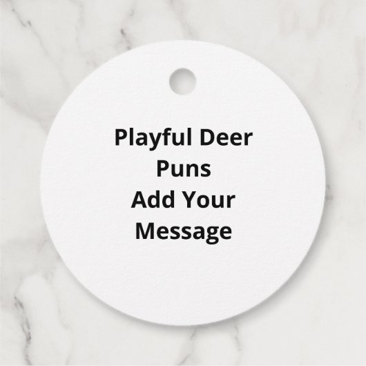 Favor Tags フェイバータグ (裏面)