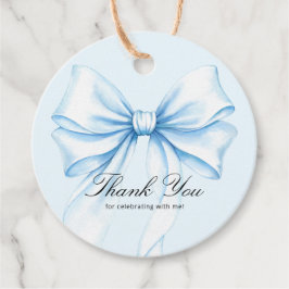 Favor Tags thank you Baby Shower. フェイバータグ