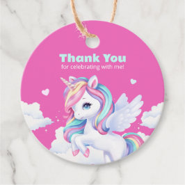 Favor Tags to a magical birthday party. フェイバータグ