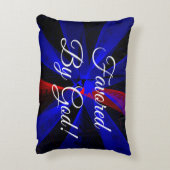 Favored By God Geometric Accent Pillow アクセントクッション (裏面(縦))