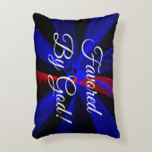 Favored By God Geometric Accent Pillow アクセントクッション (正面(垂直))