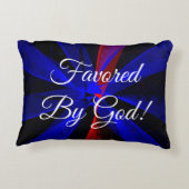 Favored By God Geometric Accent Pillow アクセントクッション (裏面)