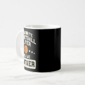 Favorite Bysketbyll Player Brother Family Byller B コーヒーマグカップ (正面左)