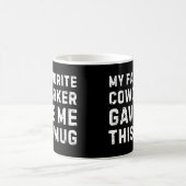 Favorite Coworker Mug - Funny Coworker Gift Mug コーヒーマグカップ (中央)