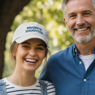 Favorite Daughter Hat 刺繍入りキャップ