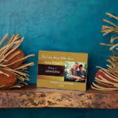 Favorite Gift! Retired Grandpa Photo Plaque フォトプラーク (側面)