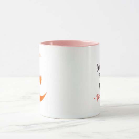 Favorite Human Personalized Valentine Mug Gift マグカップ (中央)