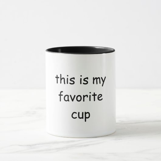 Favorite mug マグカップ (中央)