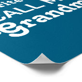 Favorite People D Funny Grandma  ポスター (角)