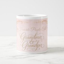 Favorite People - Grandma and Grandpa Mug ジャンボコーヒーマグカップ