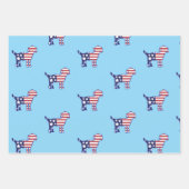 Favorite Pup Wrapping Paper ラッピングペーパーシート (正面3)