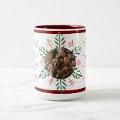 Favorite Snowflake Holiday Mug ツートーンマグカップ (中央)