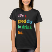 Favorite Tea Drinker Cute Tea Drink Saying for Wo Tシャツ (正面)