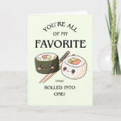 Favorite Things all rolled Into One カード (正面)