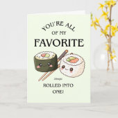 Favorite Things all rolled Into One カード (黄色い花)