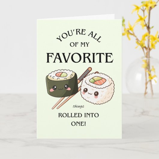 Favorite Things all rolled Into One カード (黄色い花)