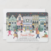 Favorite Things Christmas Town Holiday Party 招待状 (正面)