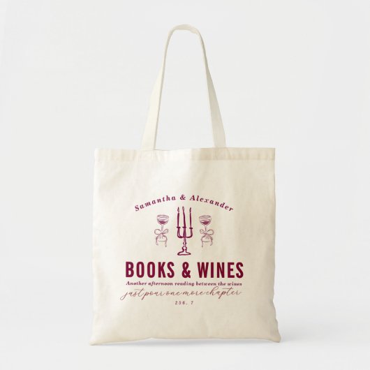 Favorite Things Holiday Book & Wine Club Party トートバッグ (正面)