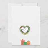 Favorite Things Holiday Party, gift exchange 招待状 (裏面)