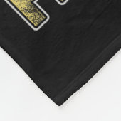 Favorite veteran is husband boyfriend veterans day フリースブランケット (角)