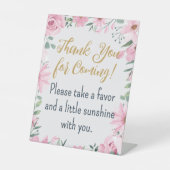 Favors Love is in Bloom Pedestal Sign 台座サイン (正面)