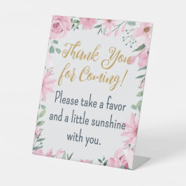 Favors Love is in Bloom Pedestal Sign 台座サイン