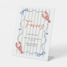 Favors She’s a Catch Coastal Bridal Shower 台座サイン